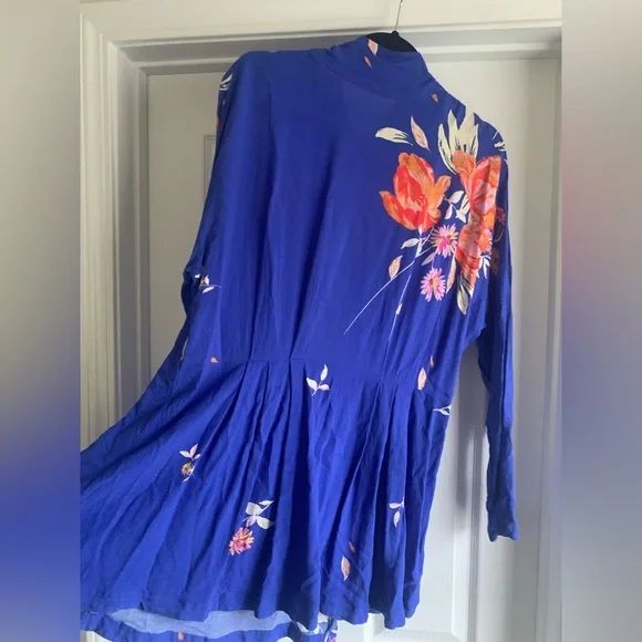 Free People Open Back Tunic Dress - Picture 4 of 11